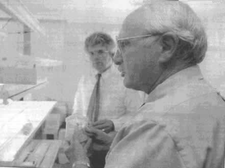 Richard Stoner ( left) and Dr. Ken Knutson (right)